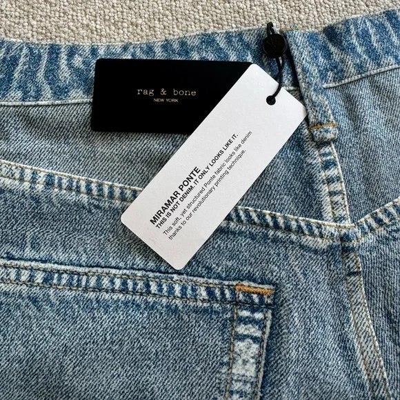 NWT RAG & BONE MIRAMAR POINT MCKENNA SHORT - SIZE 28 - Picture 4 of 4
